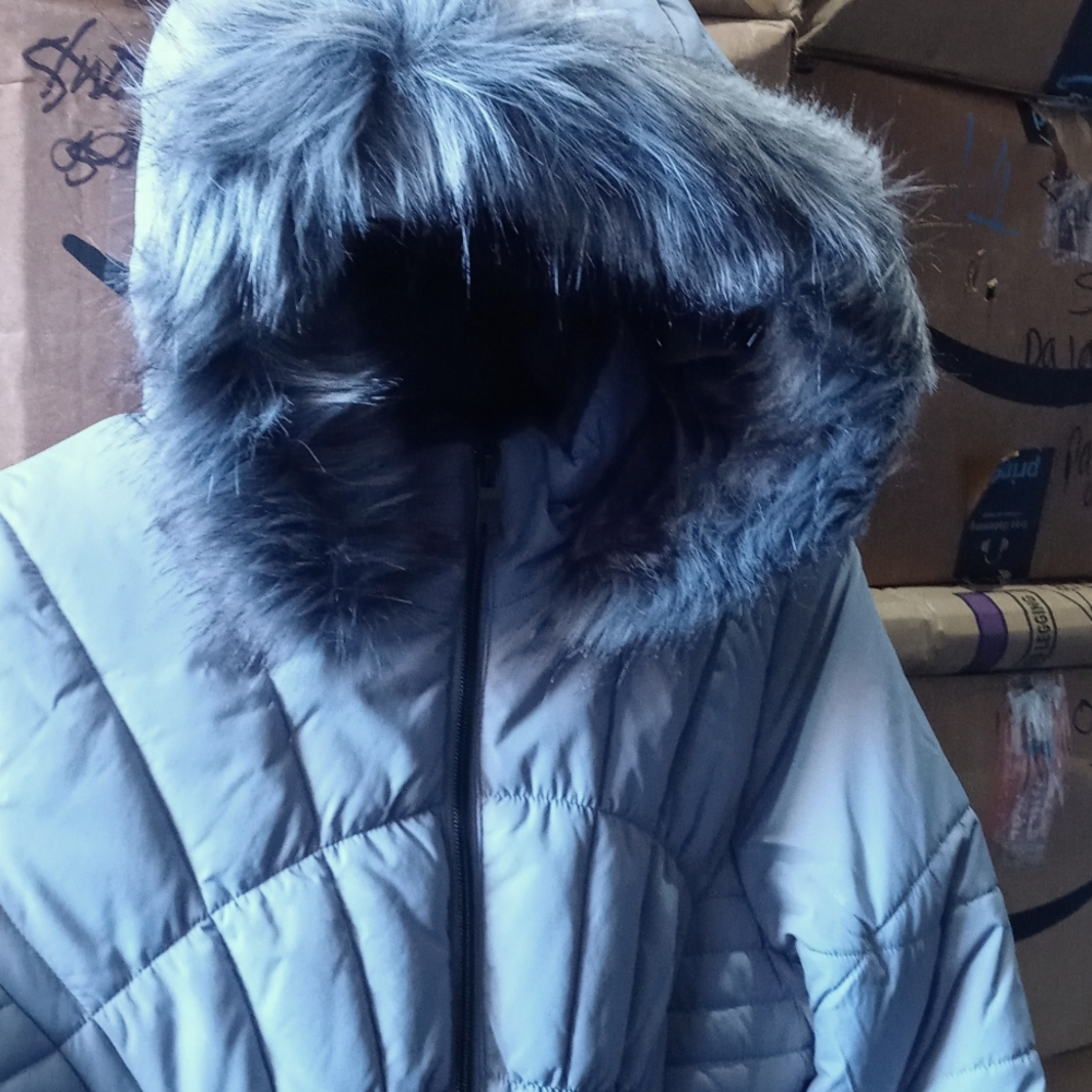 Below Zero puffer hoodie jacket